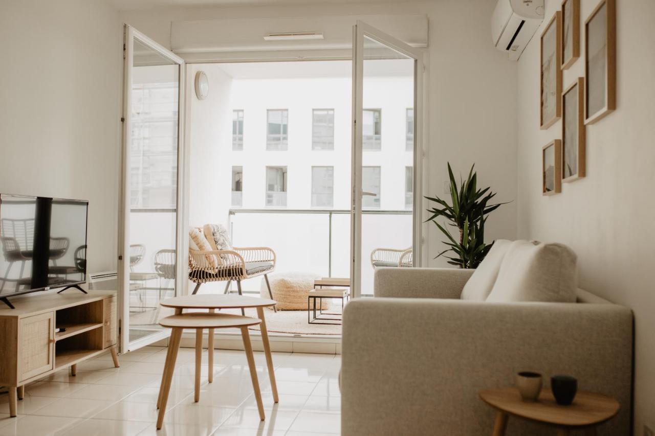Bel Appartement Climatise Avec Place De Parking Marseille Exteriér fotografie